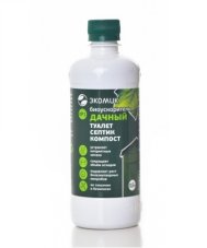 Очиститель ЭКОМИК® Дачный септиков, туалетов и компостирования 0,5л